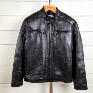 Andrew Marc Moto Leather Jacket